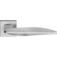 Linea Cali Aqua matt króm négyzetrozettás kilincsgarnitúra 1440 RB 019 CS zár és alkatrészei