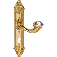 Linea Cali Brilliant Diamond aranyozott Pajzsos kilincsgarnitúra 1527 PL OZ zár és alkatrészei
