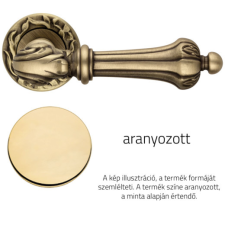 Linea Cali Charme aranyozott körrozettás kilincsgarnitúra 1590 RB 113 OZ zár és alkatrészei