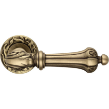 Linea Cali Charme matt patinás körrozettás kilincsgarnitúra 1590 RB 113 PM zár és alkatrészei