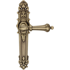 Linea Cali Charme matt patinás Pajzsos kilincsgarnitúra 1590 PL PM zár és alkatrészei