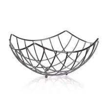  LINEA rozsdamentes gyümölcskosár 24*24*12cm konyhai eszköz