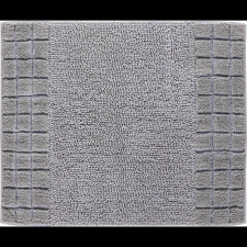 LineaDue CHESS Fürdőszobai szőnyeg, kicsi, 50×60 cm, ezüstszín (B4115-076207002) lakástextília