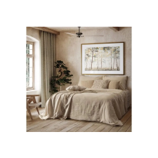  Linen ágyneműhuzat Bézs 220x200 cm - 70x80 cm 2db lakástextília