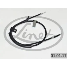LINEX huzal, rögzítőfék 01.01.17 autóalkatrész