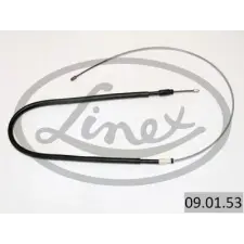 LINEX huzal, rögzítőfék 09.01.53 autóalkatrész