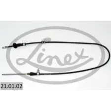 LINEX huzal, rögzítőfék 21.01.02 autóalkatrész