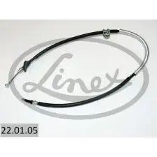 LINEX huzal, rögzítőfék 22.01.05 autóalkatrész