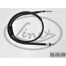 LINEX huzal, rögzítőfék 35.02.09 autóalkatrész