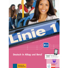 Linie 1. B1.1 Kurs- und Übungsbuch mit Audios und Videos idegen nyelvű könyv