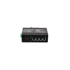 LinkEasy ISW-104-PWR Ipari Gigabit PoE Switch (ISW-104-PWR) hub és switch