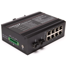 LinkEasy ISW-208-PWR hub és switch