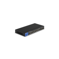 Linksys LGS310MPC 8-Port Managed Gigabit PoE+ Switch with 2 1G SFP Uplinks 110W hub és switch