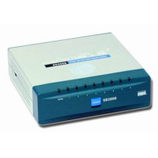 Linksys SD2008 hub és switch