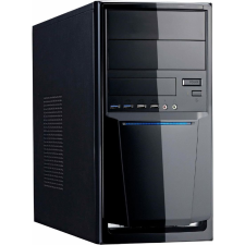 Linkworld 7271-23 Számítógépház - Fekete + 450W PSU számítógép ház