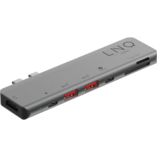 LINQ 7in Pro USB-C Macbook Multiport HUB (LQ48012) (LQ48012) - USB Elosztó hub és switch