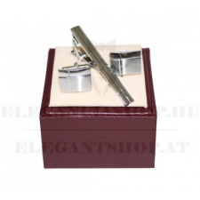  Linta mandzsettaszett díszdobozban - Ezüst ajándéktárgy
