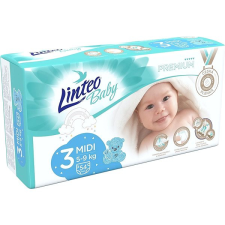 Linteo Baby Premium MIDI (5-9 kg) 54 db pelenka