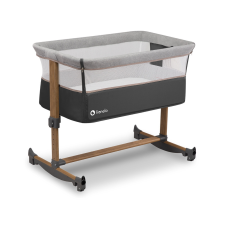  Lionelo babaágy bölcsõ babaöböl 3in1 Leonie Plus szürke kiságy, babaágy