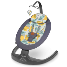 LIONELO Ralf elektromos pihenőszék és hinta - 0-9 kg, Grey concrete (szürke) pihenőszék, bébifotel