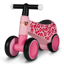 LIONELO Sammy Bébijárgány - Rózsaszín/Leopárd (LOE-SAMMY PINK ROSE) lábbal hajtható járgány