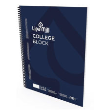 Lipamill Spirálfüzet kockás LIPAMILL A/4 70 lapos College block füzet