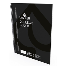 Lipamill Spirálfüzet vonalas LIPAMILL A/5 70 lapos College block füzet