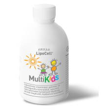 Lipocell MultiKids folyékony étrend-kiegészítő 250ml vitamin és táplálékkiegészítő