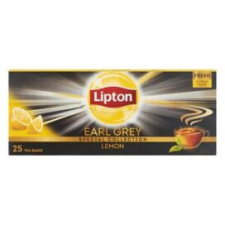 LIPTON Fekete tea LIPTON Earl Grey Lemon 25 filter/doboz tea