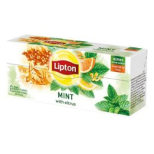 LIPTON Herbatea LIPTON Citrus-Menta 20 filter/doboz gyógytea