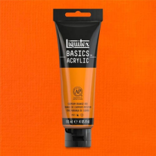 Liquitex Basics akrilfesték, 118 ml - 720, cadmium orange hue akrilfesték