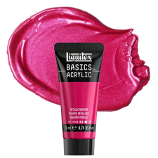 Liquitex Basics akrilfesték, 22 ml - 342, metallic magenta akrilfesték