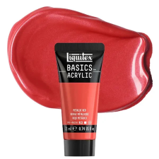 Liquitex Basics akrilfesték, 22 ml - 345, metallic red akrilfesték