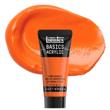 Liquitex Basics akrilfesték, 22 ml - 720, cadmium orange hue akrilfesték