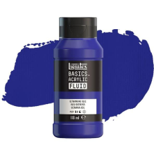 Liquitex Basics Fluid akrilfesték, 118 ml - 380, ultramarinie blue akrilfesték