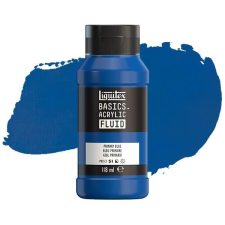 Liquitex Basics Fluid akrilfesték, 118 ml - 420, primary blue akrilfesték