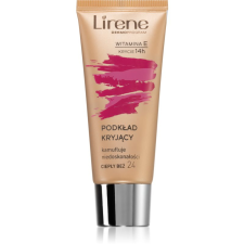 Lirene Vitamin E fedő make-up folyadék árnyalat 24 Beige 30 ml smink alapozó