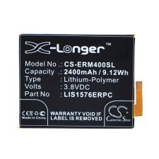  LIS1576ERPC Akkumulátor 2400 mAh mobiltelefon akkumulátor