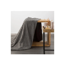  Lisa puha plüss takaró Acélszürke 130x170 cm lakástextília