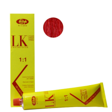 Lisap LK Vibrant hajfesték 7.55 RV AA - szőke erős piros hajfesték, színező