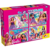 Lisciani Barbie mágikus világa 4x48db-os maxi padló puzzle 35x25cm - Lisciani (304-99467)