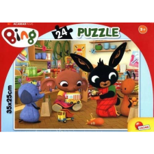 Lisciani Bing és barátai a boltban 24db-os puzzle 35x25cm - Lisciani (304-99412) puzzle, kirakós
