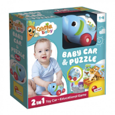 Lisciani Carotina Baby Elefántos autó kirakóval puzzle, kirakós
