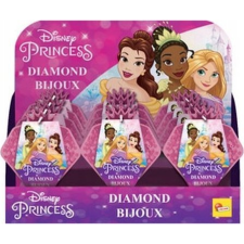 Lisciani Disney Hercegnők Ékszerkészítő készlet gyémánt alakú tárolóban - Lisciani (304-104598) kreatív és készségfejlesztő
