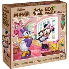 Lisciani Disney Minnie egér - 24 db-os eco maxi puzzle (304-91812) puzzle, kirakós