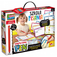Lisciani Educational set Montessori Pen Writing school with 18 tablets oktatójáték