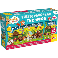 Lisciani Giochi Carotina baby: Az erdő panoráma puzzle 24db-os - Lisciani puzzle, kirakós