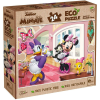 Lisciani Giochi Minnie egér és Daisy kacsa kalandjai 2 az 1-ben 24db-os Eco maxi puzzle és színező 70x50cm - Lisciani