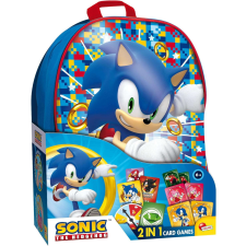 Lisciani Játékok gyűjteménye hátizsákban - Sonic kreatív és készségfejlesztő