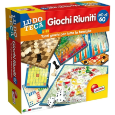 Lisciani Ludoteca klasszikus játékok több, mint 60 féle társasjáték társasjáték